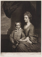 KG 08118
<br/>
Portret Lady Pembroke en zoon
<br/>
<em>Dixon, John (1740 ca.-1811)</em>